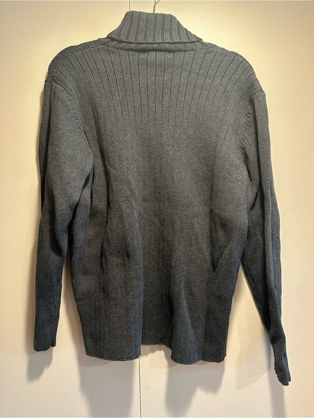 Old Navy Charcoal Ribbed Turtleneck Sweater